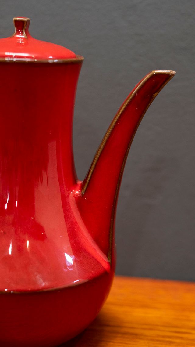 Cafetera danesa vintage mid-century