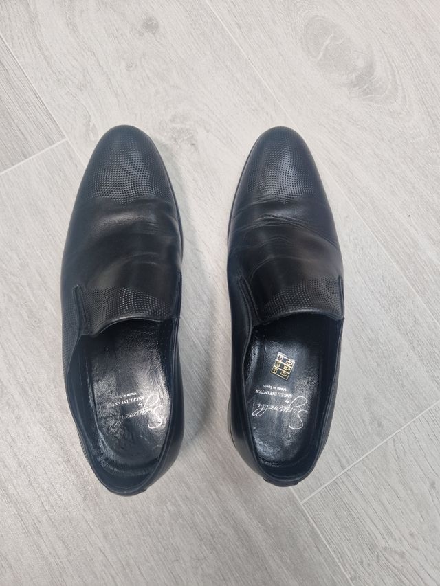 Zapatos Piel Negro - Bamba Vestir