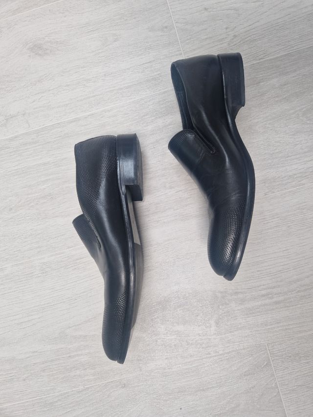 Zapatos Piel Negro - Bamba Vestir