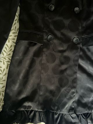 VESTIDO AMERICANA VOLANTE