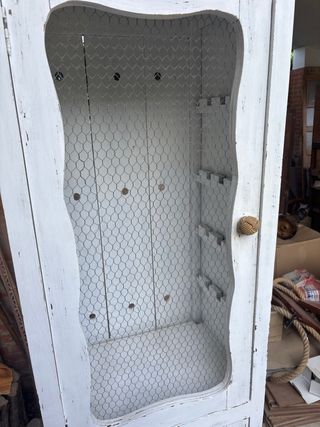 Credenza antica bianca