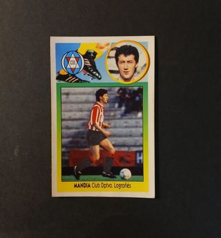 Cromo Mandia Logroñés Liga Este 93 94