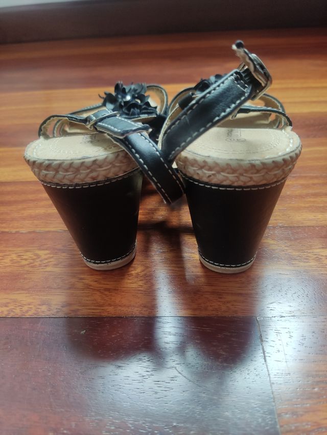 Sandalias negras mujer talla 40