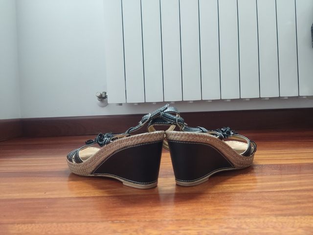 Sandalias negras mujer talla 40