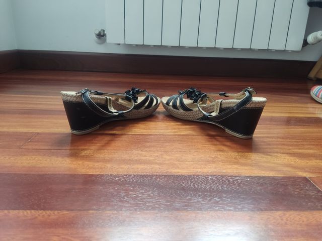 Sandalias negras mujer talla 40