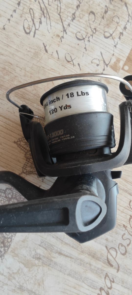 Caña y carrete pesca CAPERLAN