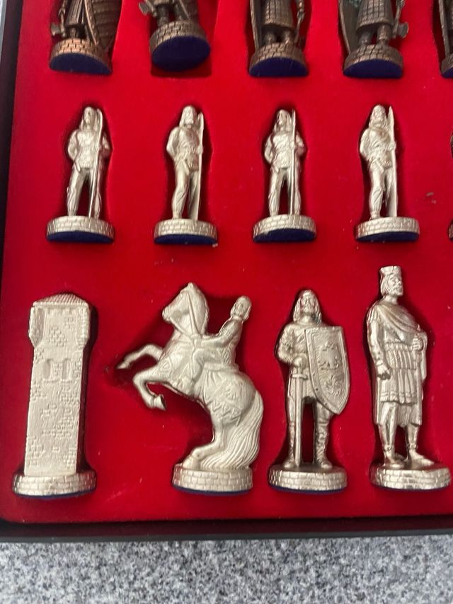 Ajedrez Bronce Medieval