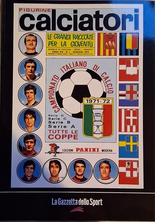 Album Figurine Calciatori Panini 70-72