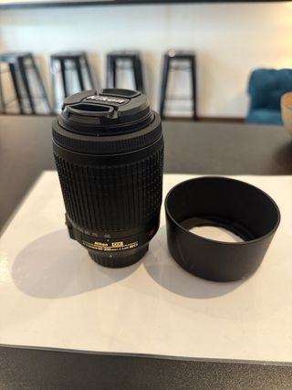 Nikon D5200 + objetivos 18-55 y 55-200