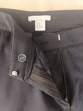 Pantalones H&M negros, talla 8