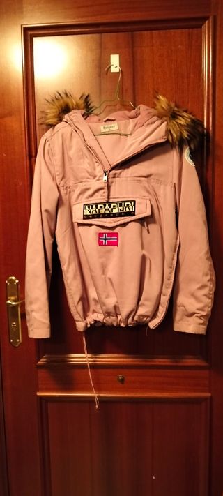 Abrigo rosa Fittiway talla S