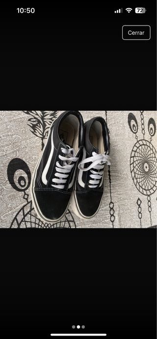 Vans Old Skool negras - Talla 38