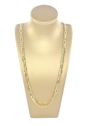 Cadena Plana 18k - Dorado