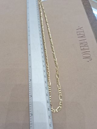 Cadena Plana 18k - Dorado