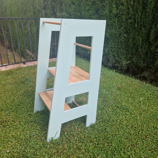 Torre aprendizaje bebé - Mint