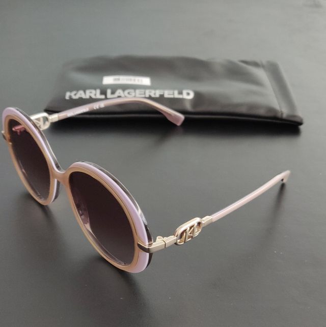 Occhiali da sole donna Karl Lagerfeld - Beige/Viol