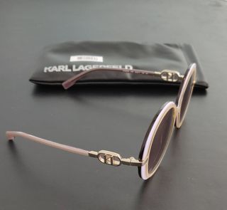 Occhiali da sole donna Karl Lagerfeld - Beige/Viol