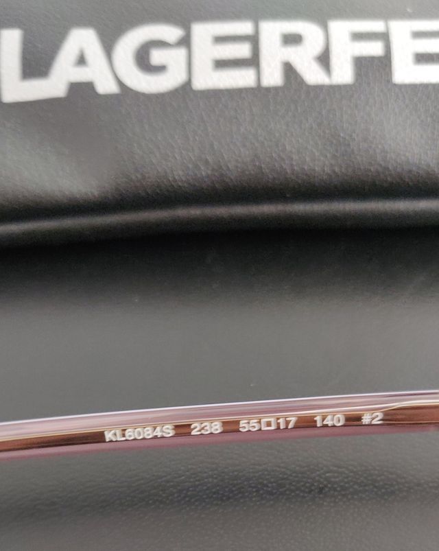 Occhiali da sole donna Karl Lagerfeld - Beige/Viol