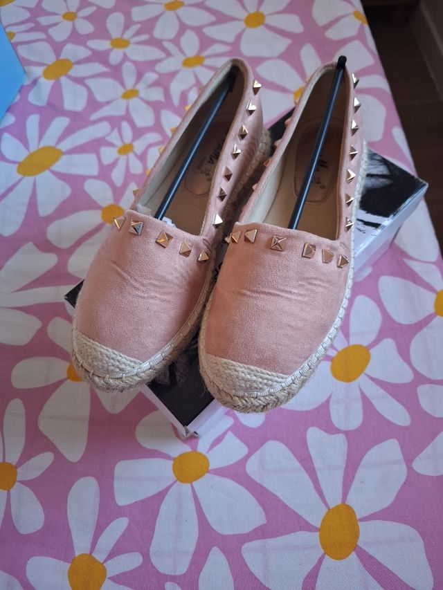Zapatos FAMA niña rosa, talla 38 de segunda mano por EUR en