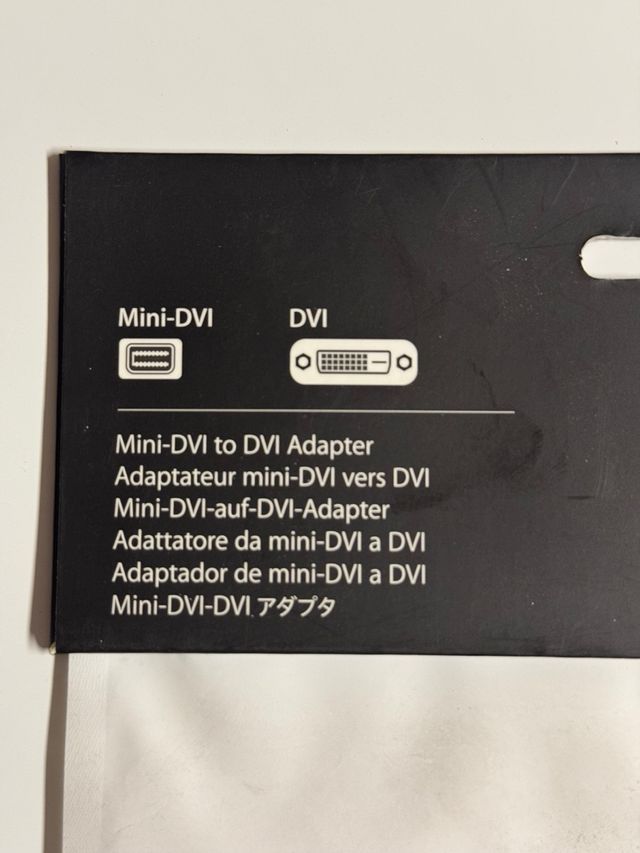 Adattatore Mini-DVI-DVI Apple