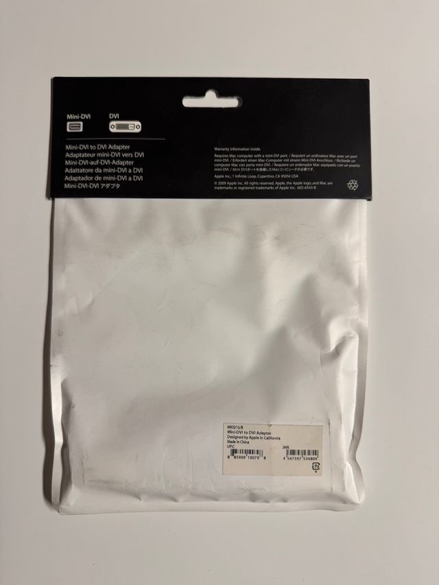 Adattatore Mini-DVI-DVI Apple