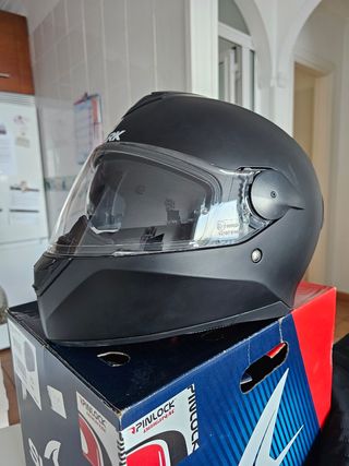 Casco Shark XS + ropa moto