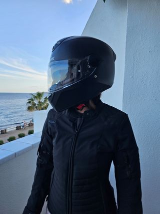 Casco Shark XS + ropa moto