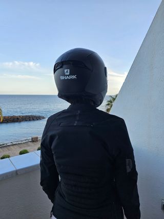 Casco Shark XS + ropa moto