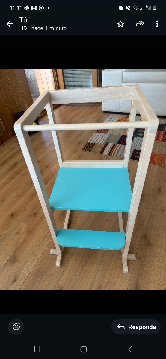 Torre aprendizaje niño - Madera