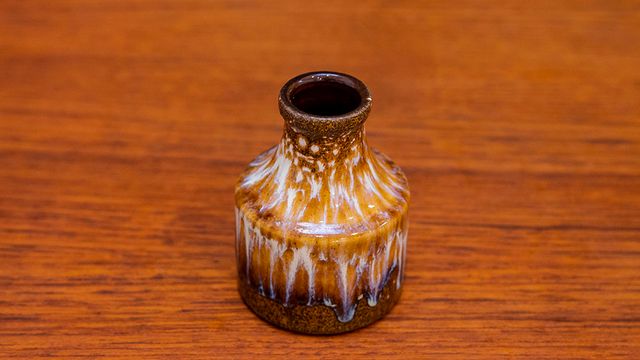 Florero danés vintage mid-century