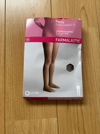 Medias Farmalastic Embarazo Beige - Talla G