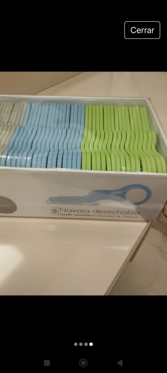 Cuchillas desechables 100 Nuevos