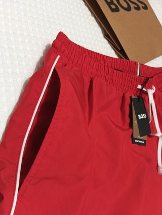 Bañador Hugo Boss rojo