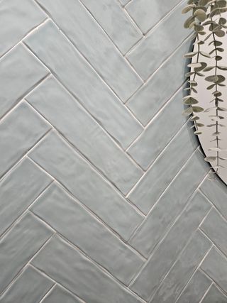 Azulejos cocina | baño - Espiga celeste