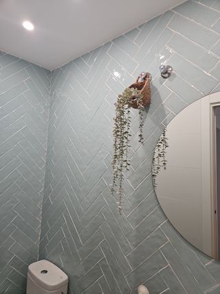 Azulejos cocina | baño - Espiga celeste