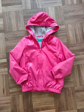 Giacchino rosa Benetton bimba 4-5 anni
