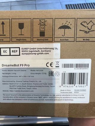 ; Dreame F9 Pro Robot Aspirador Dreame F9 Pro R