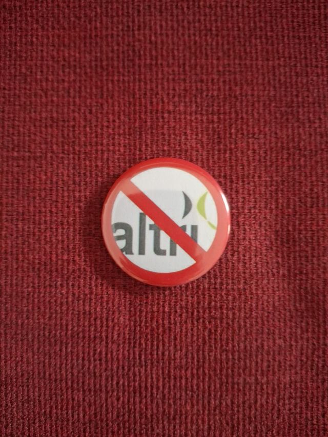 Lote 4 chapas ALTRI NON - Pin