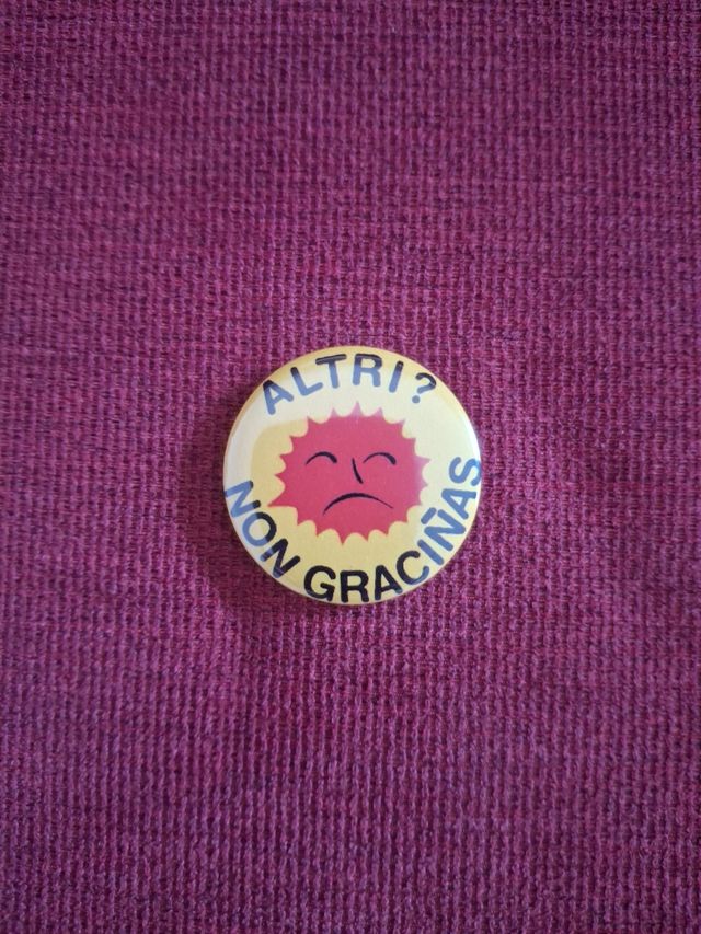 Lote 4 chapas ALTRI NON - Pin