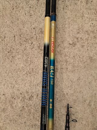 Cañas Pesca: 5 cañas usadas