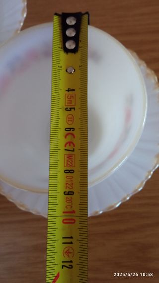 Juego desayuno Arcopal vintage