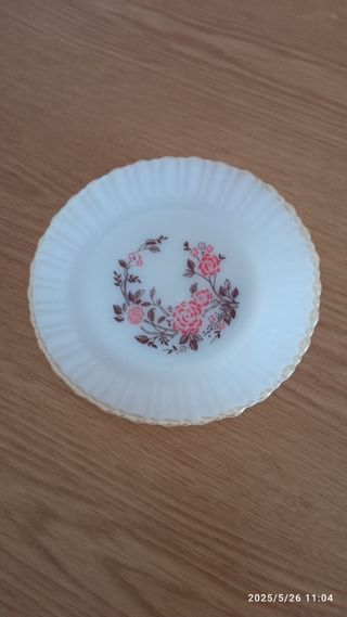 Juego desayuno Arcopal vintage