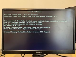 🖥️ HP ProLiant DL380 G7 – 2x Xeon X5550, 72GB RAM