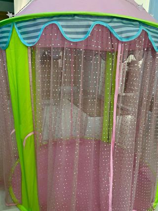 Tienda infantil plegable princesa