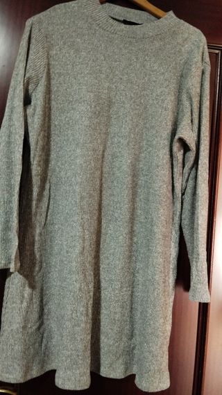 Vestido invierno gris