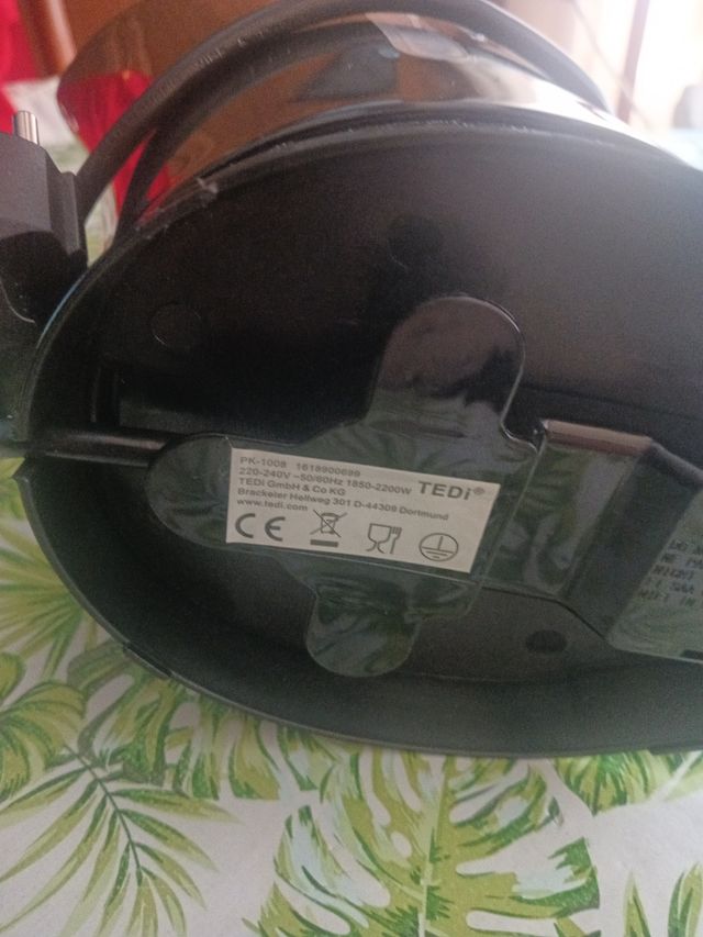 Hervidor de agua Tedi - Negro