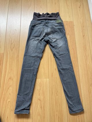 Pantalones premama vaquero gris HyM