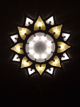 Sole Luminaria Salentina Artigianale diametro 80cm