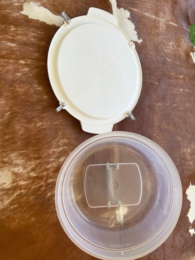 Tartera plástica - 30x15cm guarda postres seguros