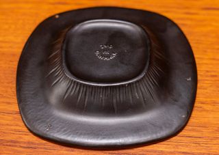 Hedehusene. Plato de cerámica vintage Mid Century,